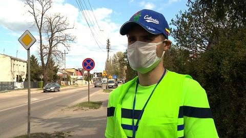 22.04.2020 | Był aktorem, ale przez pandemię stracił pracę. Zatrudnił się jako kurier