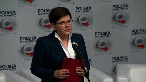 Szydło: Kongres Polska Wielki Projekt to ważna i potrzebna inicjatywa