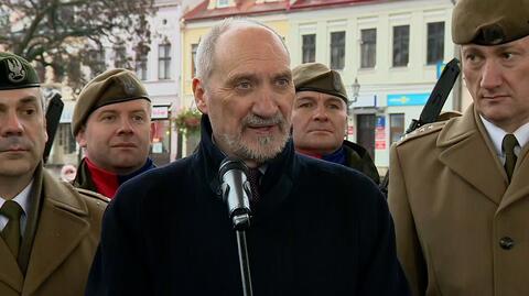 Antoni Macierewicz nie skomentował wypowiedzi prezydenta