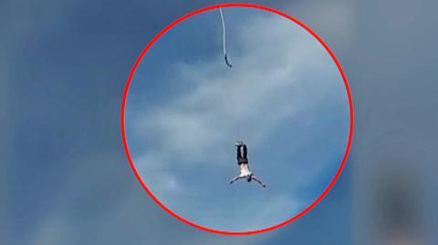 22.07.2019 | Skoczył na bungee, odpięła mu się lina. Dlaczego doszło do wypadku?