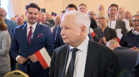Kaczyński wrócił do tematu reparacji od Niemiec. "Gdy PiS ma kryzys, to próbuje znaleźć wroga"