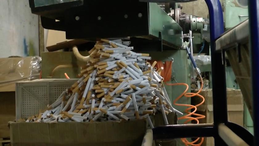 13.05.2022 | Nielegalna fabryka papierosów zlikwidowana przez polskie i słowackie służby