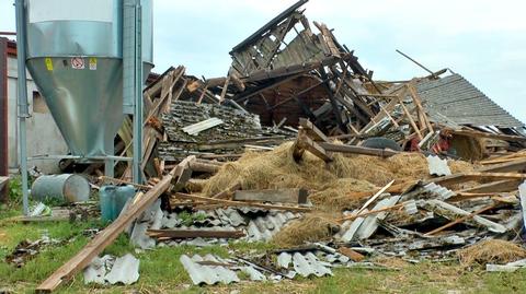 06.08.2016 | Groźne burze znów zaatakowały. Zerwane dachy i zniszczone domy