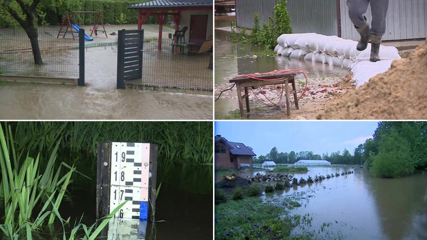 Dziesiątki ewakuowanych, setki zalanych budynków. Raport podtopieniowy z południa Polski