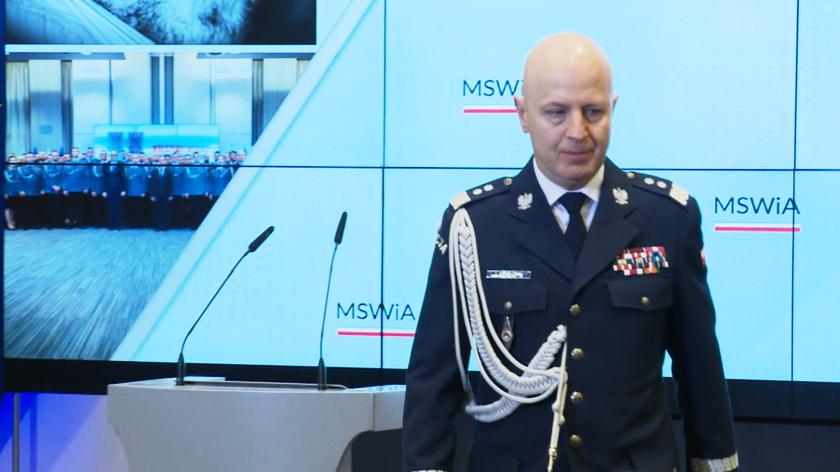 Komendant główny policji Jarosław Szymczyk odchodzi ze stanowiska. Tak przebiegała jego służba