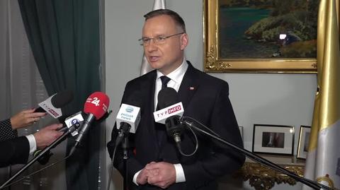 Co zrobi Andrzej Duda? "Nie wierzę w jakąś taką zdecydowanie złą wolę prezydenta"