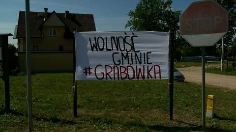 07.08.2018 | "Dopóki gmina nie powstanie, walka nie ustanie". Grabówka chce 3 milionów odszkodowania od PiS