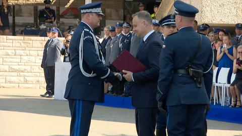 23.07.2022 | Centralne obchody Święta Policji w Katowicach. W uroczystości wziął udział prezydent