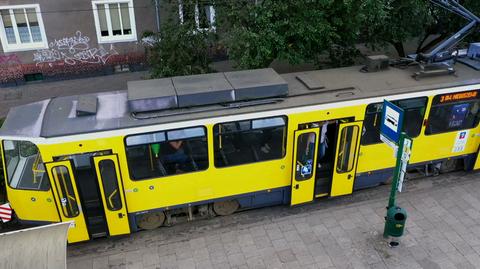 13.07.2019 | Niecodzienna usterka tramwaju. "Zaczął rozmawiać po niemiecku"