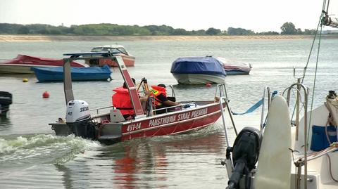 65-latek wypadł z jachtu i zniknął pod wodą. Poszukiwania trwają od soboty