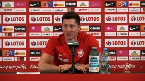 31.08.2021 | Robert Lewandowski pełen optymizmu przed meczami eliminacyjnymi MŚ