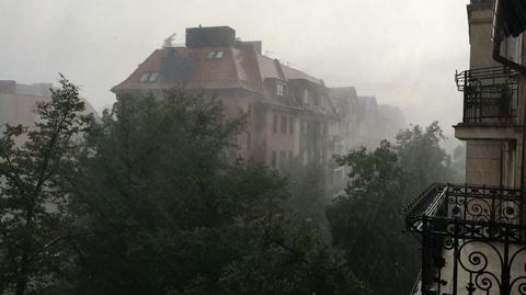 Gwałtowne burze nad Polską Najgroźniej było w Wielkopolsce