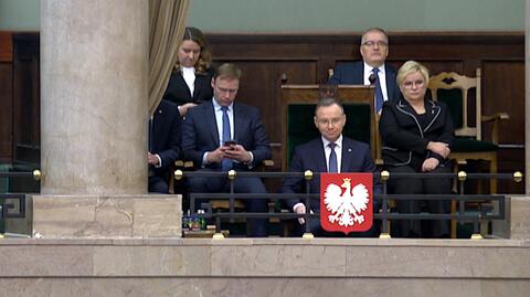Nie milkną komentarze po noworocznym orędziu prezydenta Andrzeja Dudy