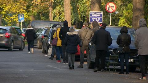 Długie oczekiwanie na test. "Cztery i pół godziny to za dużo przy osobach, które są po prostu chore"