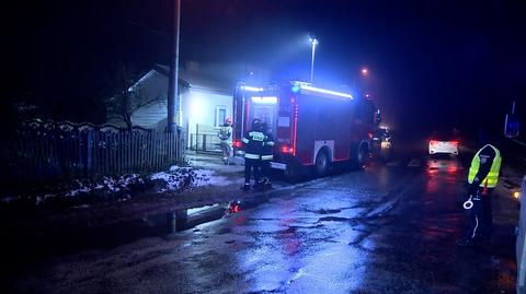 30.12.2021 | Tragiczny pożar domu w województwie łódzkim. Zginęli kobieta i troje dzieci