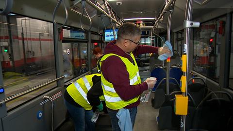 Wrocław prowadzi akcję dezynfekcji środków transportu publicznego