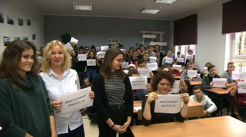 #NieoddamyAnatolija. Uczniowie z Gdańska protestują przeciwko deportacji kolegi i jego rodziny