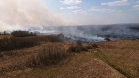 20.04.2020 | Pożar w Biebrzańskim Parku Narodowym. "Straty? Nie da się opisać"