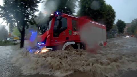 31.05.2018 | Potężna ulewa w Gorzowie Wielkopolskim. Woda zalała ulice