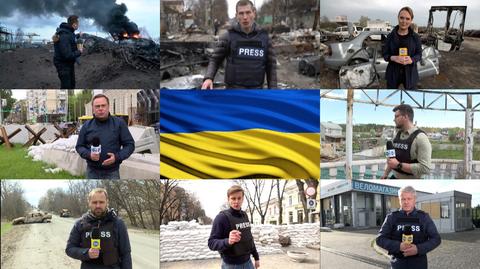 22.05.2022 | Praca korespondentów wojennych w Ukrainie. "Emocje i doświadczenia, których nie da się po prostu znieść"