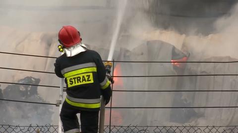 Wielki pożar nielegalnego składowiska odpadów. Sprawą zajmie się prokuratura