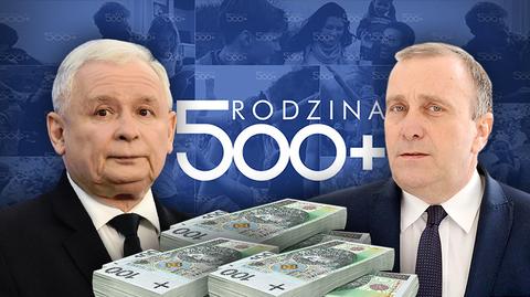 08.05.2017 | Kaczyński już straszy, że PO odbierze "500 plus". PO dopiero szykuje odpowiedź