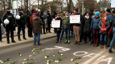 13.11.2019 | Obywatele RP ukarani za blokowanie marszu w Hajnówce