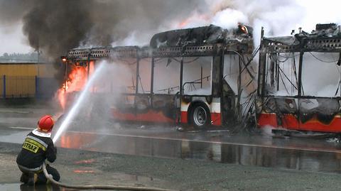 29.04.2017 | Autobus na gaz stanął w płomieniach. "Akcja szczególnie niebezpieczna"