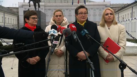 Pierwsza dama spotkała się z posłankami opozycji