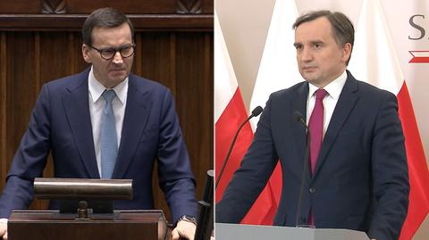 Jak Polacy oceniają Mateusza Morawieckiego i Zbigniewa Ziobrę? Sondaż dla "Faktów" TVN i TVN24