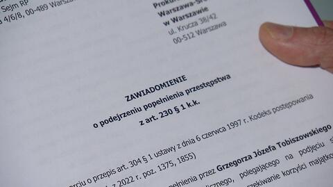 Lewica zawiadamia prokuraturę w sprawie finansowania kampanii Grzegorza Tobiszowskiego