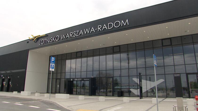 27.04.2023 | Lotnisko Warszawa-Radom już działa. "Po pierwsze chciałbym podziękować prezesowi"