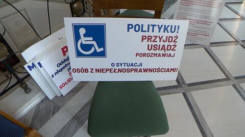 16.03.2023 | Protestujący w Sejmie chcą pracować. Zamiast tego rząd im proponuje inne świadczenie