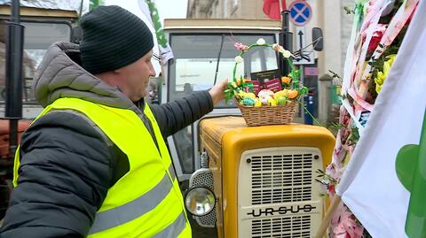 Rolnicy nie będą blokować ulic w Szczecinie w czasie świąt, ale protestu nie przerywają