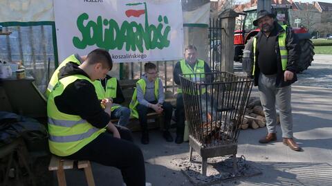 Rolnicy nie zawieszają protestu. Chcą uregulowania kwestii ukraińskiego zboża