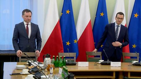 Spór między Morawieckim a Ziobrą trwa. Prezes PiS stanął w obronie premiera