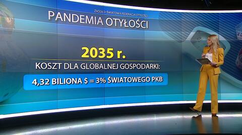 Światowa Federacja Otyłości: w 2035 na świecie co drugi człowiek będzie miał problem z otyłością