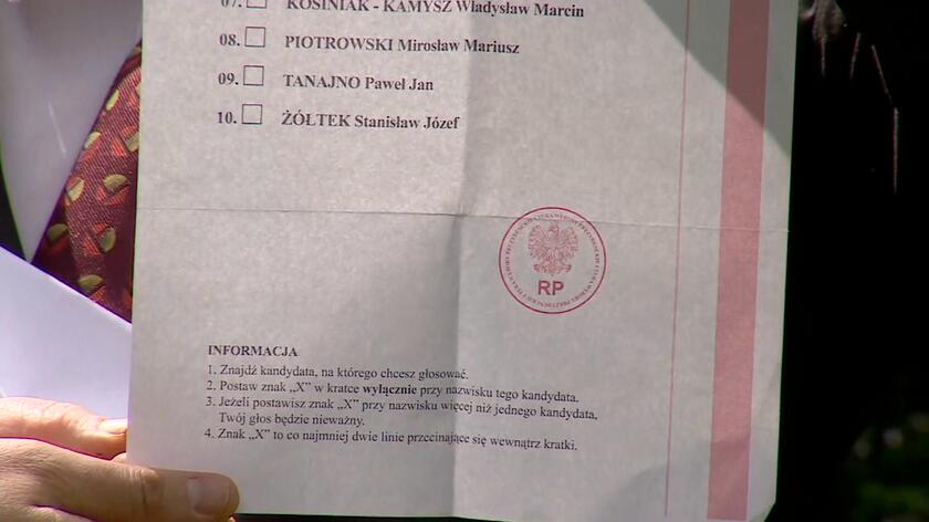 Wybory kopertowe. Pakiety wyborcze zamówione przez Sasina poszły na makulaturę
