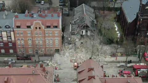 Wybuch kamienicy w Katowicach-Szopienicach. Zginęły dwie kobiety