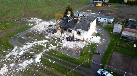 Wybuch w kilkurodzinnym domu w Sędzińcu. Nie ma ofiar śmiertelnych