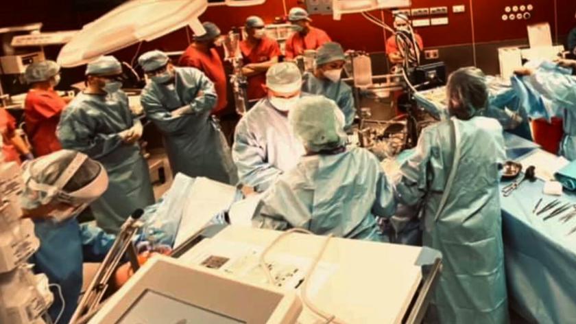Cesarskie cięcie, zaraz potem operacja na otwartym sercu. Życie kobiety i dziecka uratowane