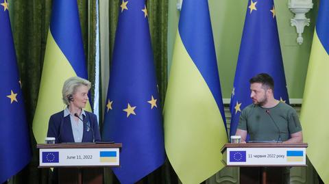 Coraz trudniejsza sytuacja w Siewierodoniecku. Do Kijowa z wizytą przyjechała Ursula von der Leyen