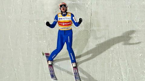 Dawid Kubacki na drugim miejscu w Sapporo