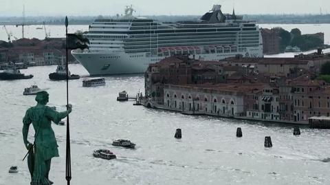Duże statki wycieczkowe już nie wpłyną do historycznej części Wenecji