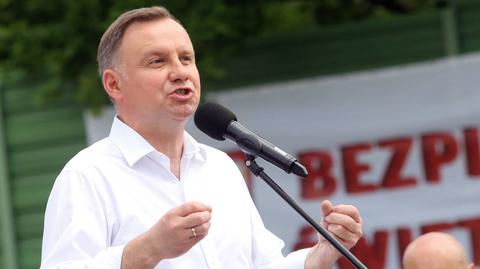 Jak Andrzej Duda widzi swoje zasługi w roli "strażnika konstytucji"?