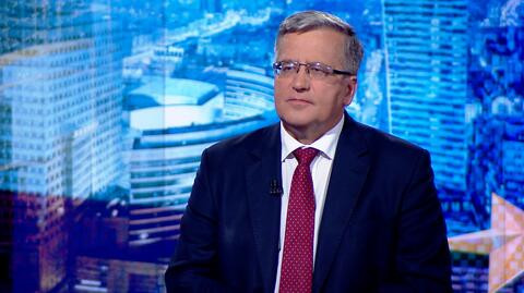 Komorowski: z niechęci do przybyszów uczyniono swój sztandar polityczny