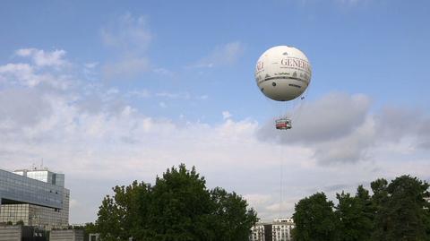 Paryski balon podwójnego przeznaczenia: do podziwiania widoków i badania powietrza