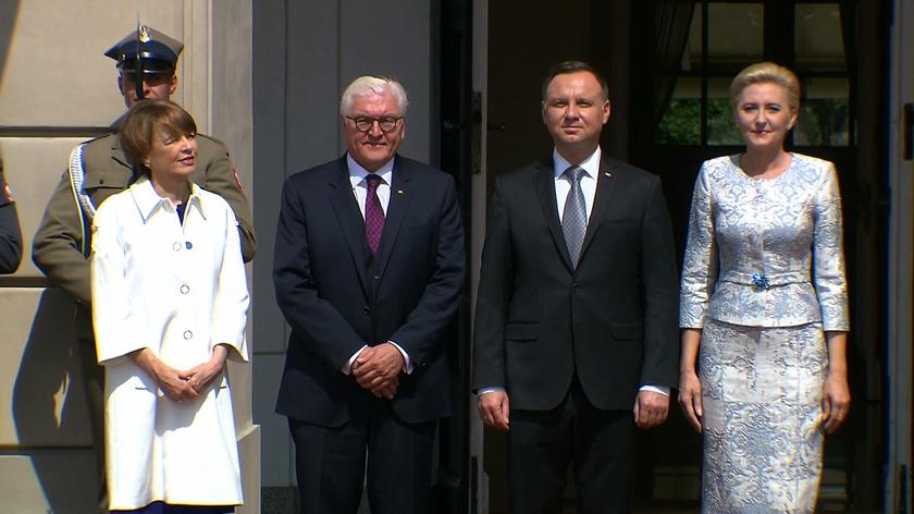 Prezydent Niemiec z wizytą w Warszawie z koncyliacyjnym przesłaniem