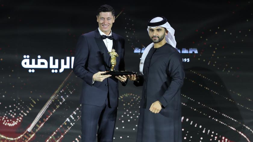 Robert Lewandowski z dwiema nagrodami w plebiscycie Globe Soccer Awards