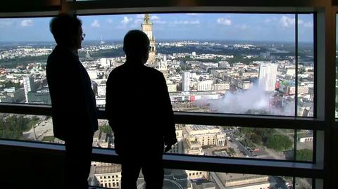 Warszawa powstała na gruzach Powstania. Architekt Daniel Libeskind: minuta ciszy to bardzo emocjonalny moment